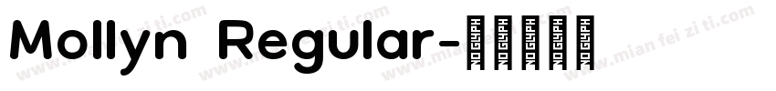Mollyn Regular字体转换